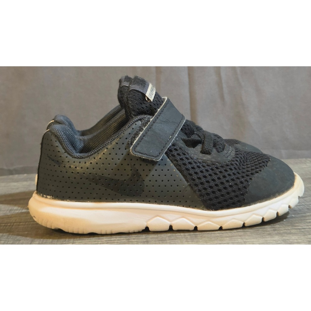Nike Flex Experience 5 Running Shoes Toddler 8C Black Gray